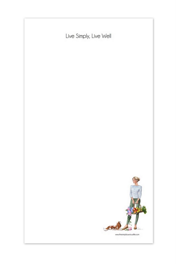 livewellnotepad2 | The Simply Luxurious Life, www.thesimplyluxuriouslife.com