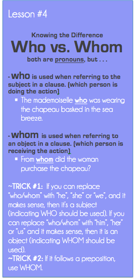 good grammar is who vs whom the simply luxurious life one week menu planner